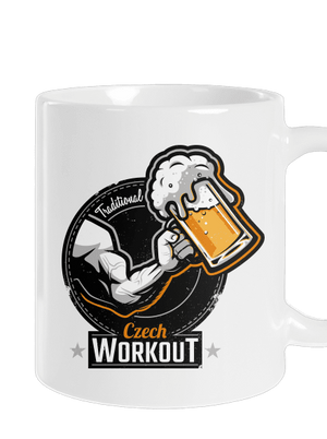 Czech workout hagyományos bögre White