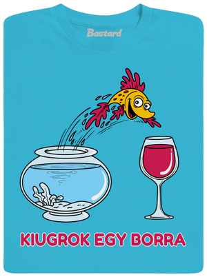 Kiugrok egy borra férfi póló Swimming Pool