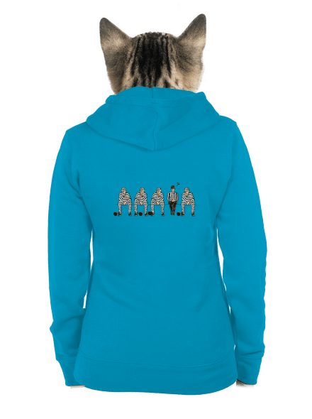 Nem bűnös cipzáras női pulóver Blue Atol