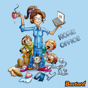 Anyukák home office