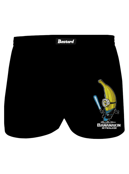 Bananakin Skywalker férfi alsó nadrág Black
