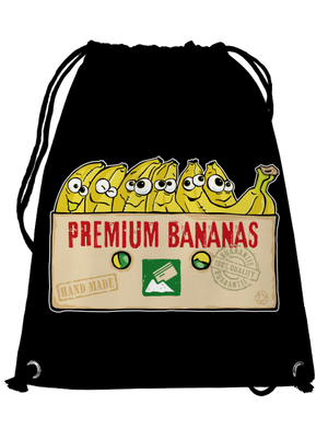 Premium Bananas hátizsák Black