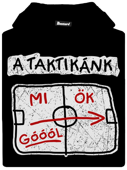A taktikánk gyerek kenguruzsebes pulóver Black