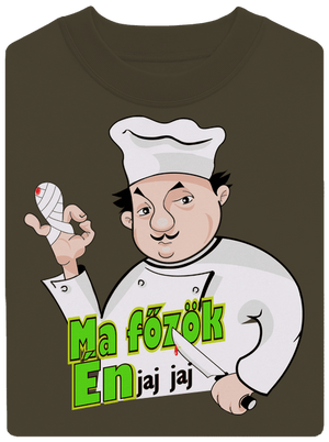 Ma főzök én unisex crewneck Urban Khaki