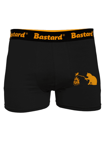 Macska-egér harc boxeralsó Black