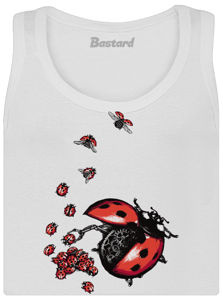 Ladybird Factory klasszikus női trikó White