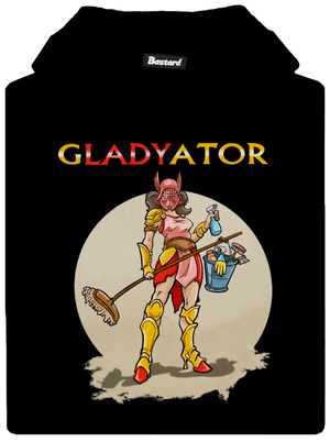 Gladyator gyerek kenguruzsebes pulóver Black