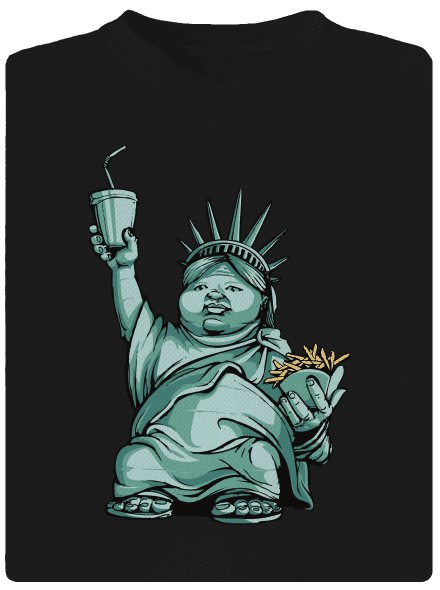 Amerikai bálvány gyerek sport póló Black