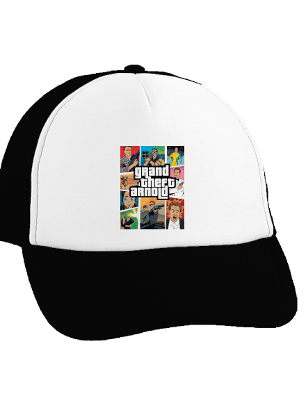 Grand Theft Arnold teherautós sapka Black cap