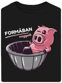 unisex túlméretezett póló