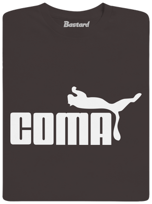 Coma férfi hosszú ujjú póló Bear Brown