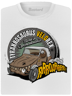 Tyrannosaurus Velorex női sportpóló White