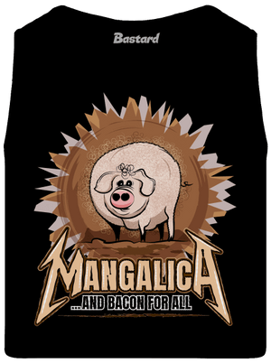 Mangalica férfi trikó Black