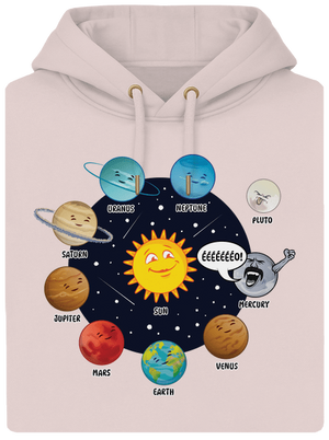 Mercury unisex prémium pulóver Rose Chalk