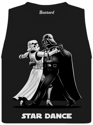 Star dance női bővített trikó Black