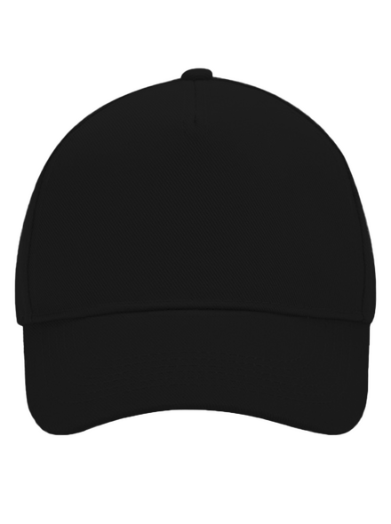 Nyomtatás nélkül baseballsapka Black