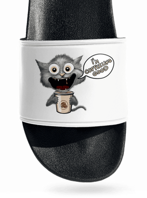 I’m coffeeling good papucs White