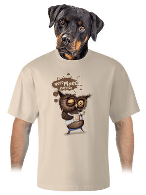 unisex túlméretezett póló