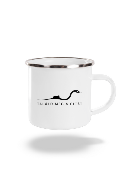 Találd meg a cicát pléhbögre White