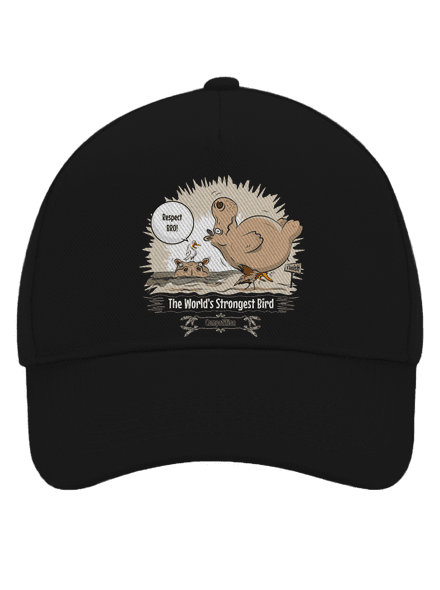 Strongest bird baseballsapka Black