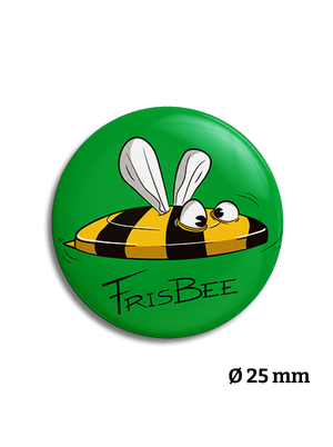 Frisbee kitűző