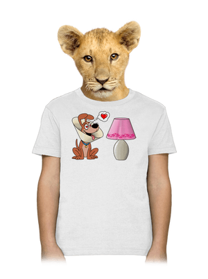 Szerelmes kutya gyerek póló White