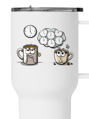 Tea ötkor termosz bögre White