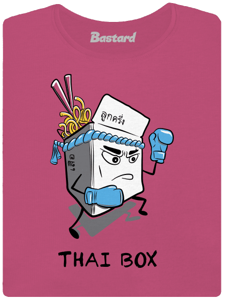 Thai box prémium női póló Magenta