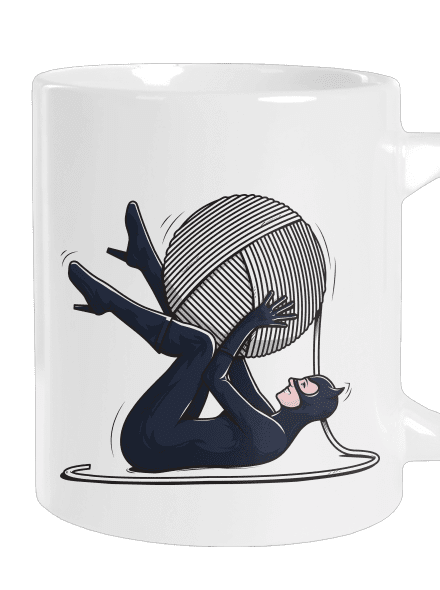 Catwoman nagy bögre White