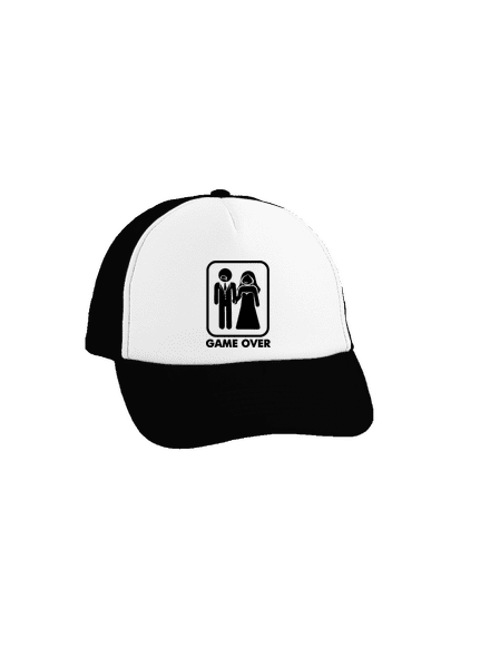 Játék vége teherautós sapka Black cap