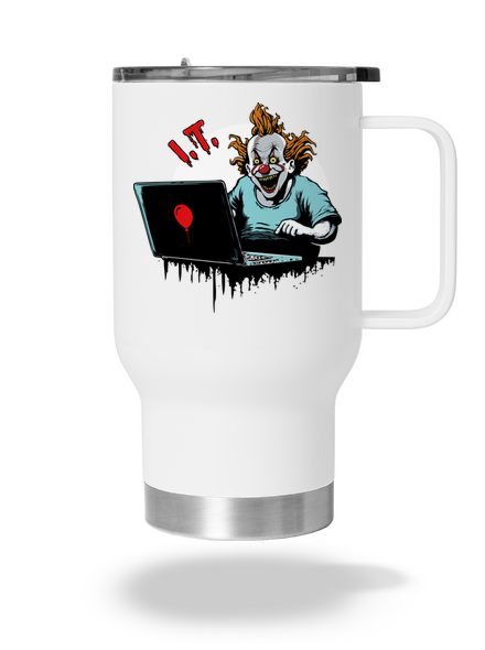 I.T. Clown termosz bögre White