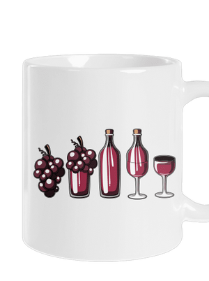 A vörösbor evolúciója hagyományos bögre White