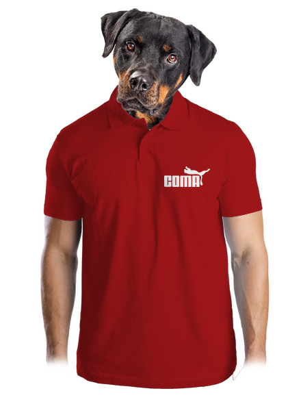 Coma férfi pólóingek Red Mal