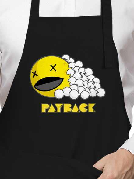 Payback kötény Black