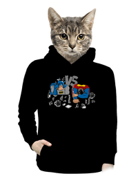 női kenguruzsebes pulóver