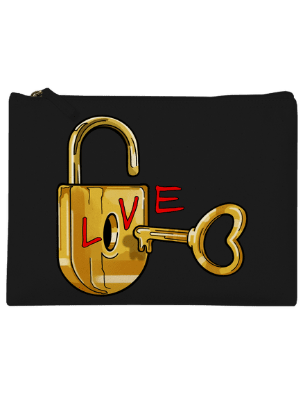 Love lock kis táska Black