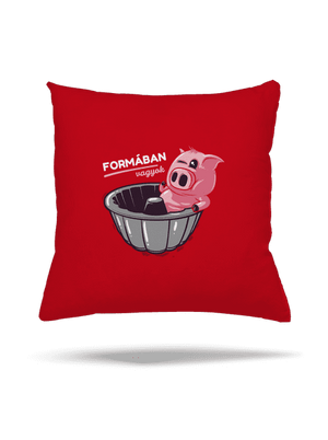 Formában párna Red