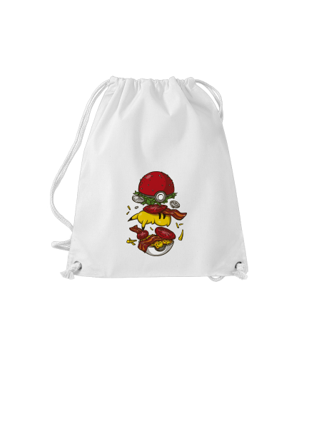 Pokémon burger hátizsák White