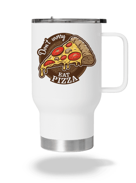 Pizza termosz bögre White
