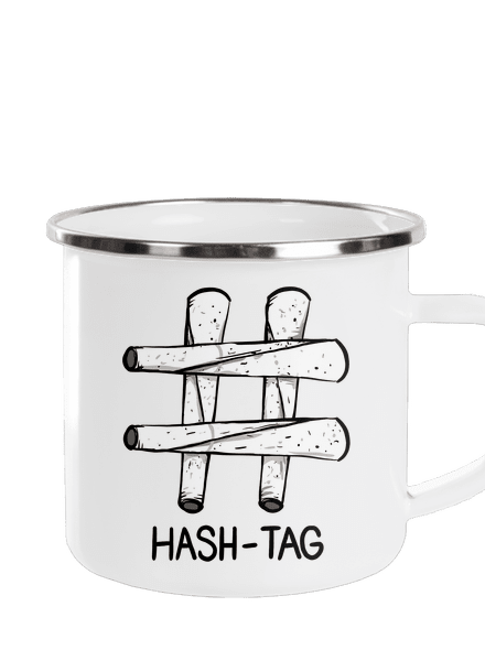 Hash tag pléhbögre White