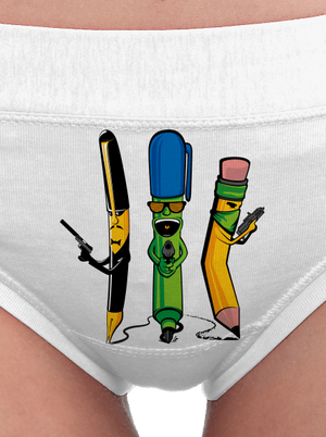 Az író banda női bugyik White