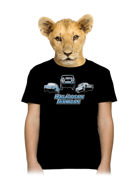 Halálosan lassú iramban gyerek póló Black