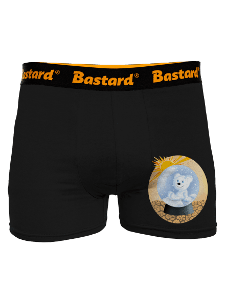 Medve a labdában boxeralsó Black