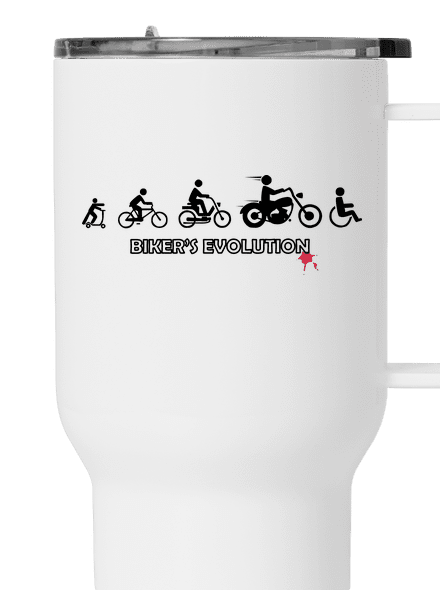 Bikers evolution termosz bögre White