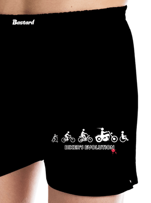 Bikers evolution férfi alsó nadrág Black