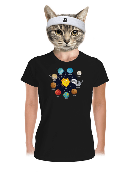 Mercury női sportpóló Black