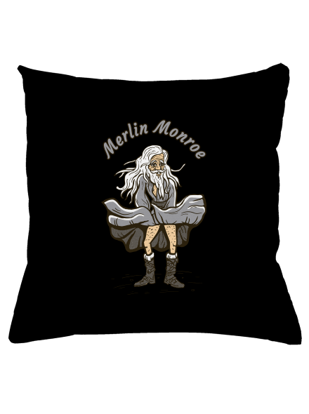 Merlin Monroe	 párna Black