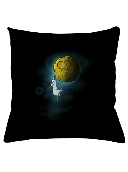 Moon cheese párna Black
