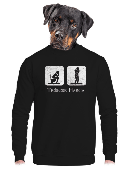 Trónok Harca unisex crewneck Black