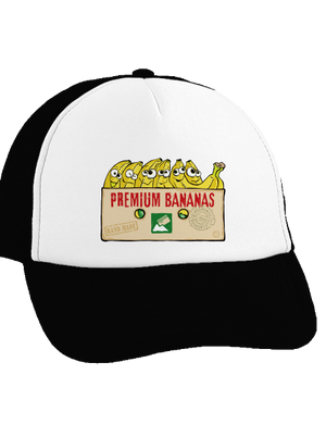 Premium Bananas teherautós sapka Black cap